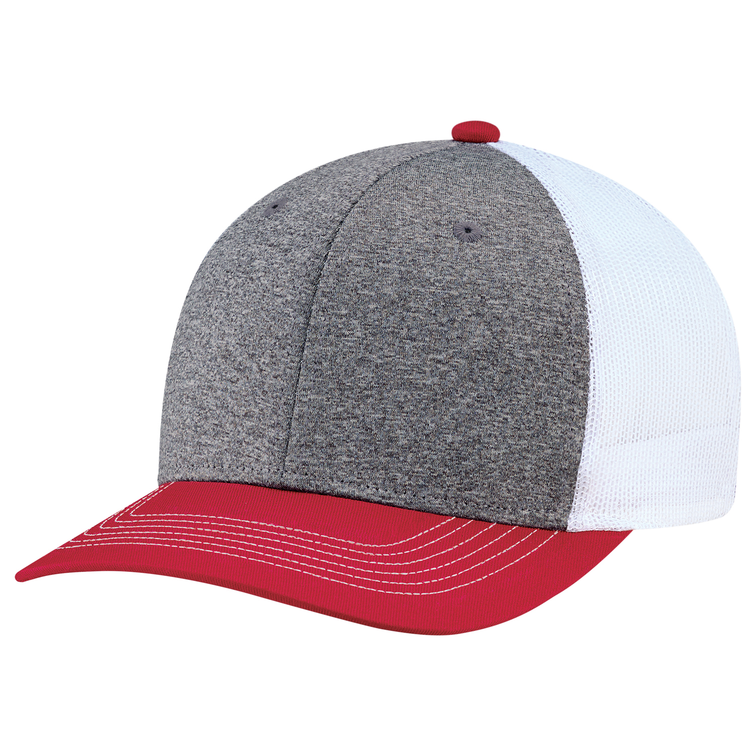 6 Panel Constructed Pro-Round (Mesh Back, Youth) Cap — AJM 8J016B - Image 17