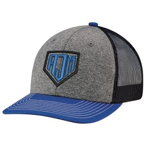 6 Panel Constructed Pro-Round (Mesh Back) Cap — AJM 8J016M