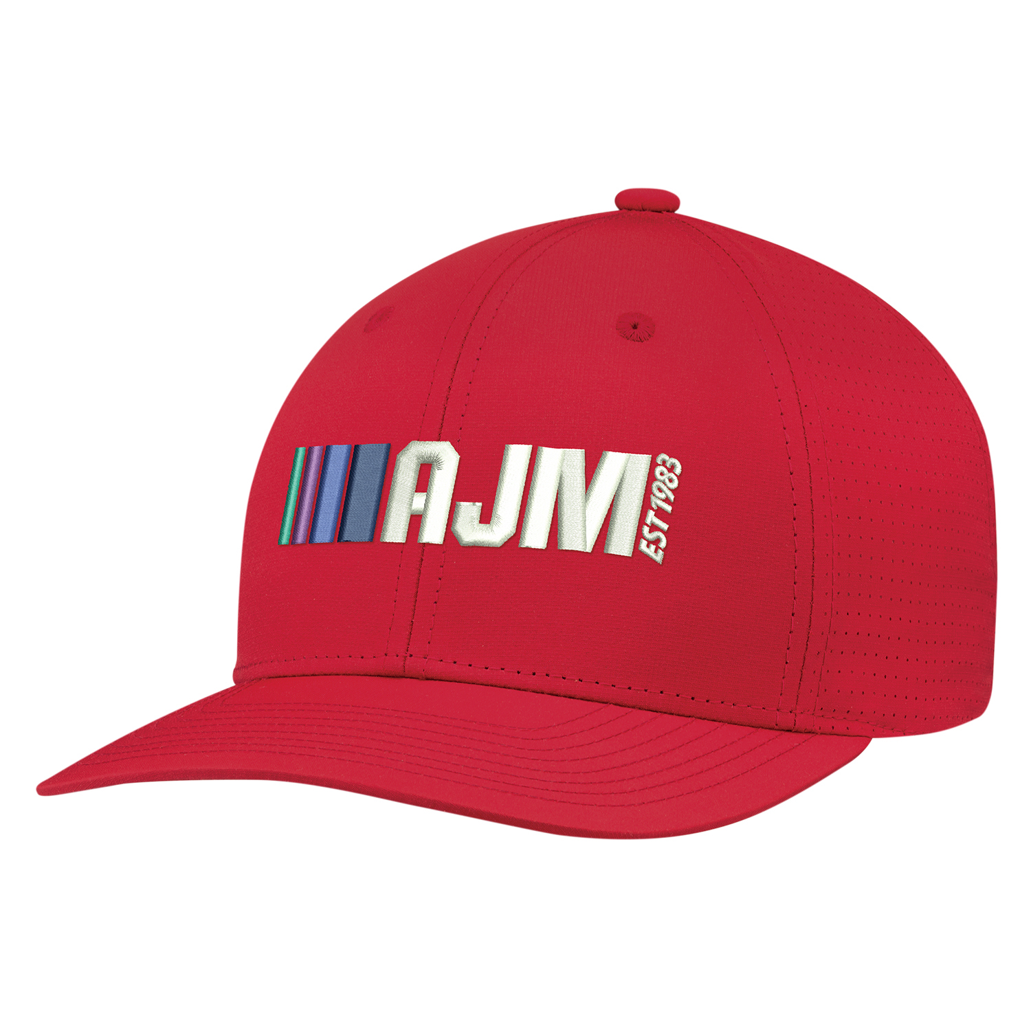 6 Panel Constructed Pro-Round (Mesh Back) Cap — AJM 8K010M