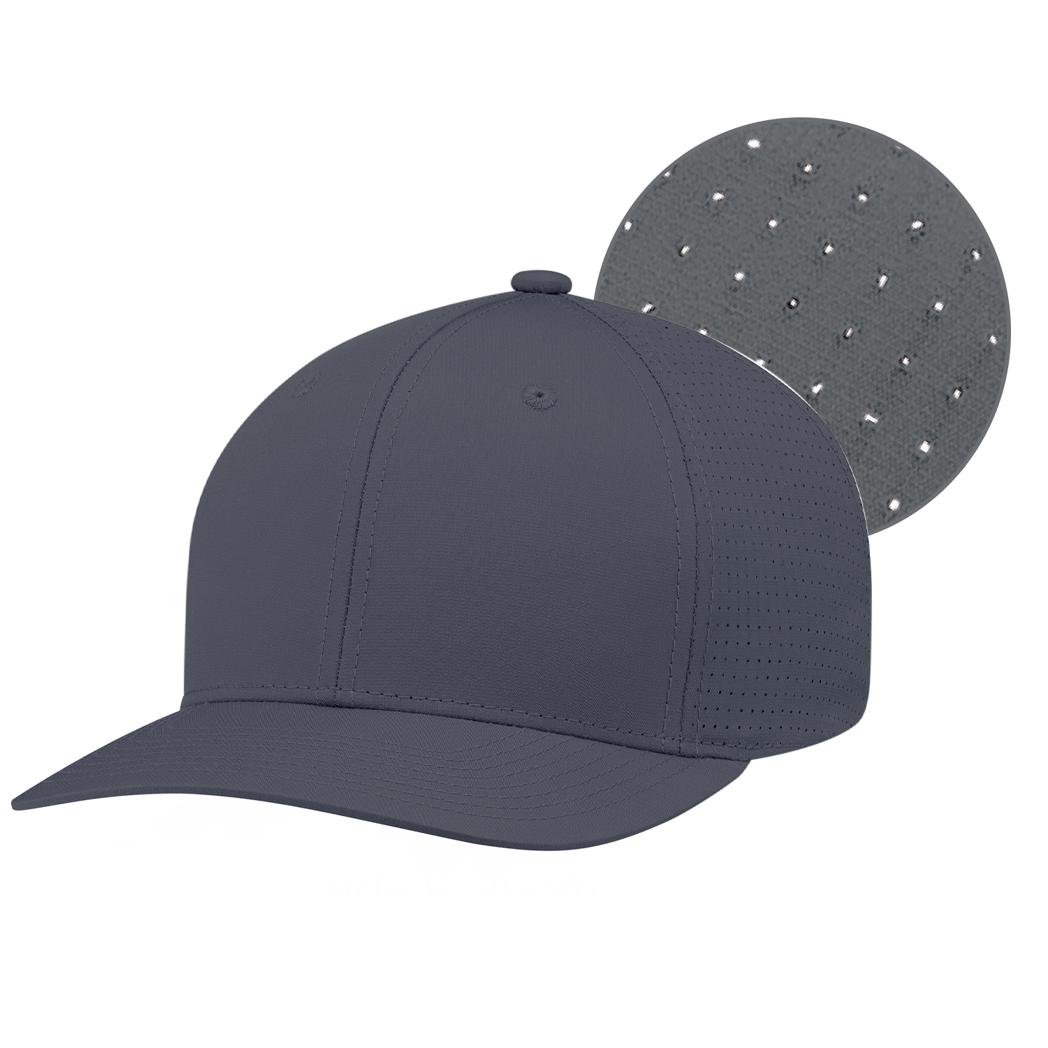 6 Panel Constructed Pro-Round (Mesh Back) Cap — AJM 8K010M - Image 6