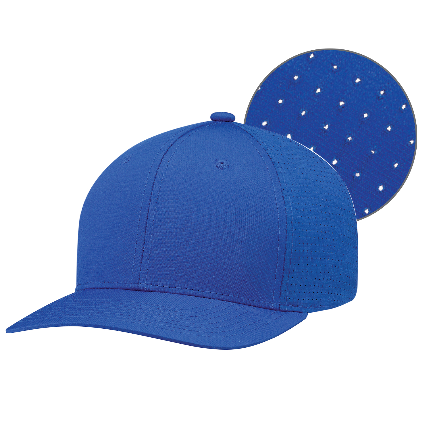 6 Panel Constructed Pro-Round (Mesh Back) Cap — AJM 8K010M - Image 9