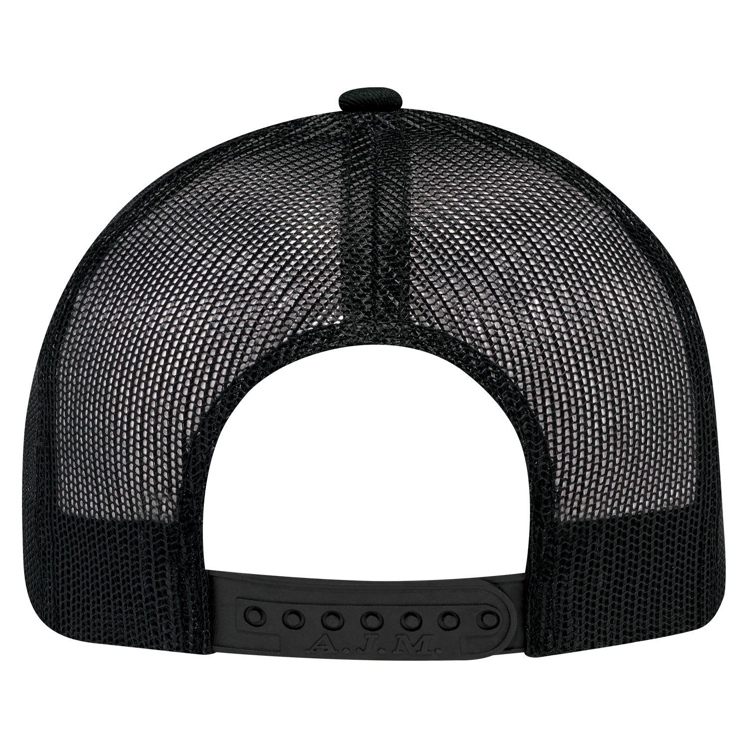 6 Panel Constructed Pro-Round (Lumberjack, Mesh Back) Cap — AJM 8M015M - Image 3