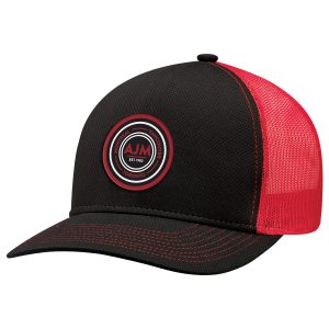 5 Panel Constructed Solo Panel Pro-Round (Mesh Back) Cap — AJM 8N150M