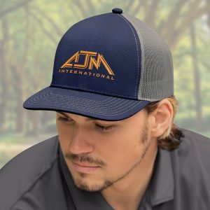 Alternative view of 5 Panel Constructed Solo Panel Pro-Round (Mesh Back) Cap — AJM 8N150M