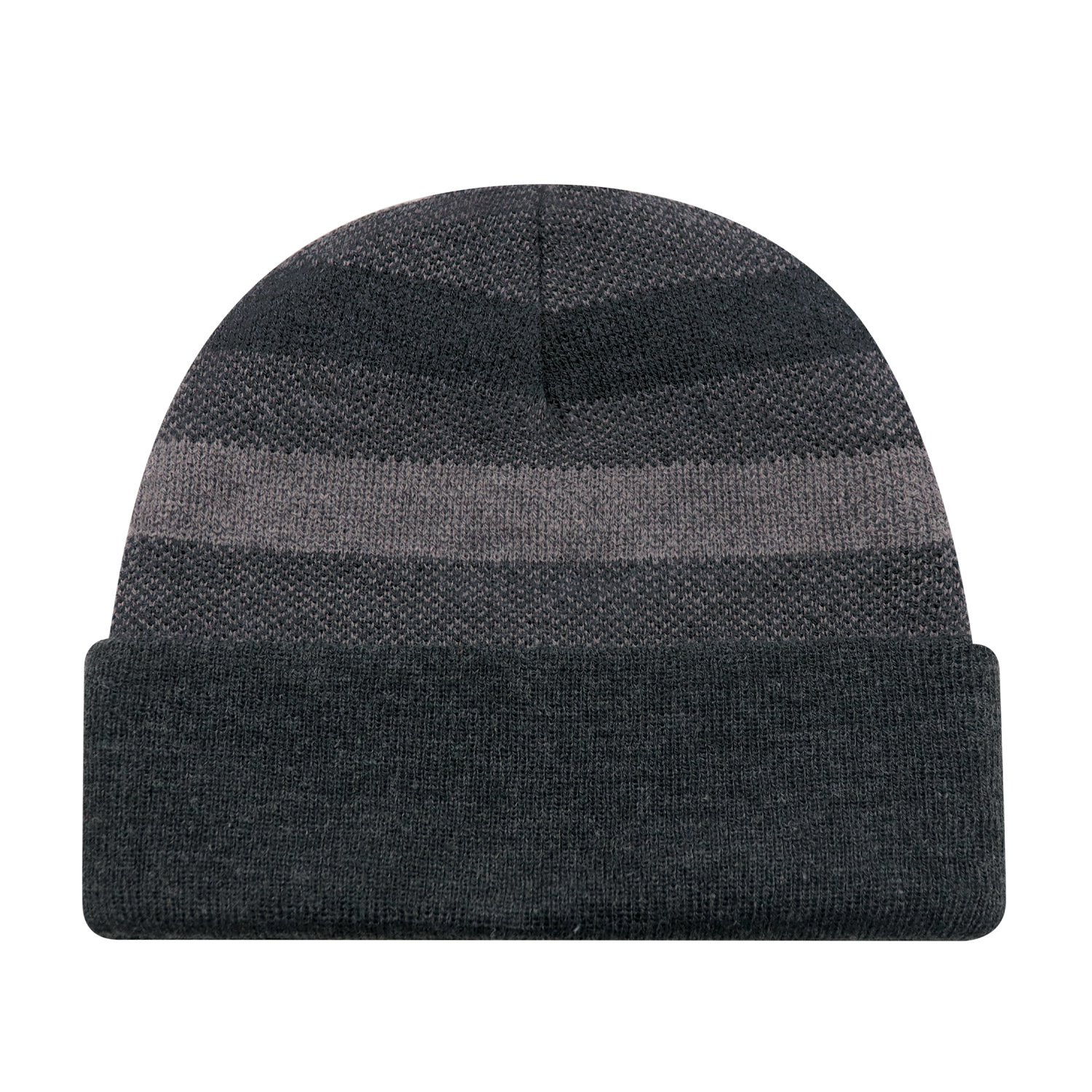 Cuff Toque — Stripe rib knit — AJM 9A550M - Image 4