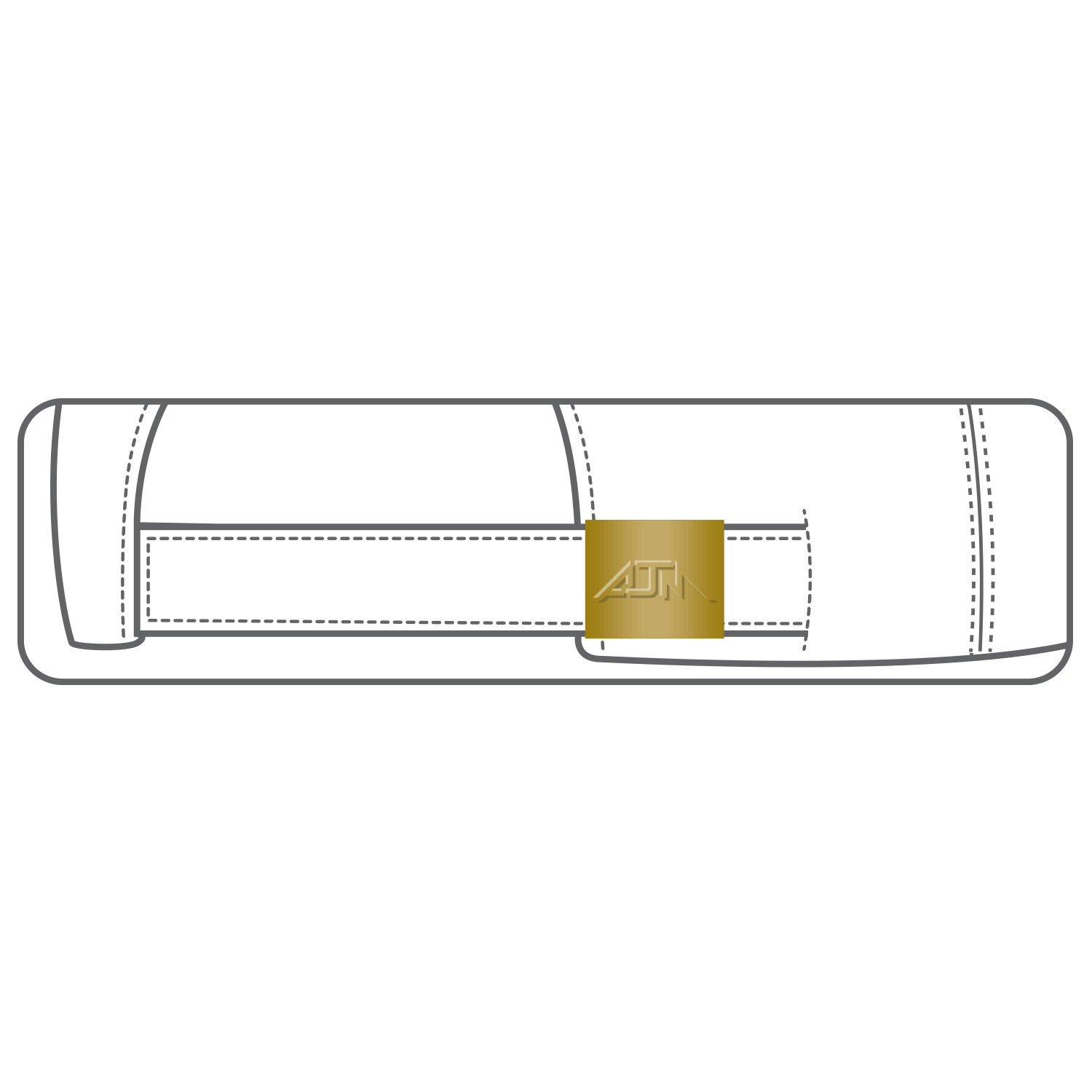 6 Panel Contour Cap — AJM 9C750M - Image 3
