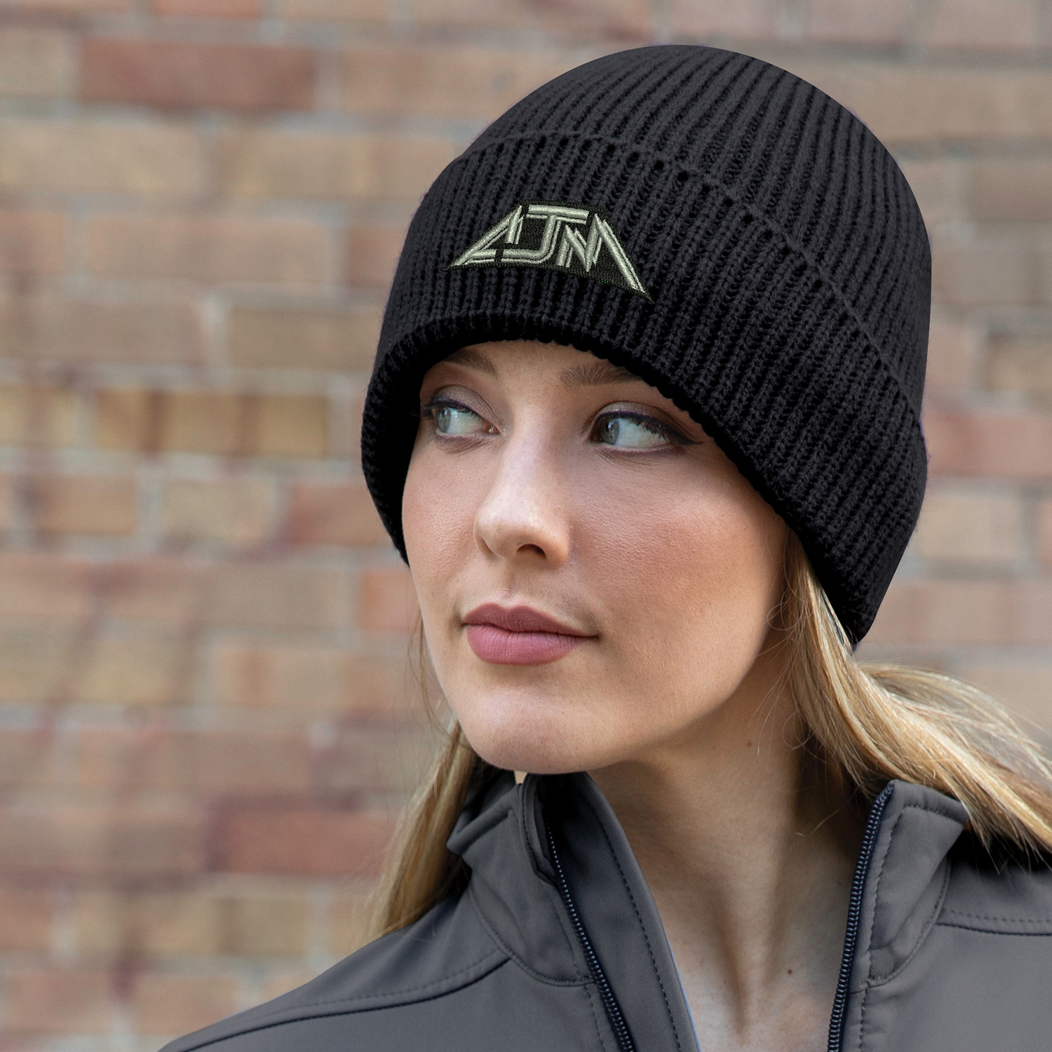 Cuff Toque — Rib knit — AJM 9D230M - Image 5