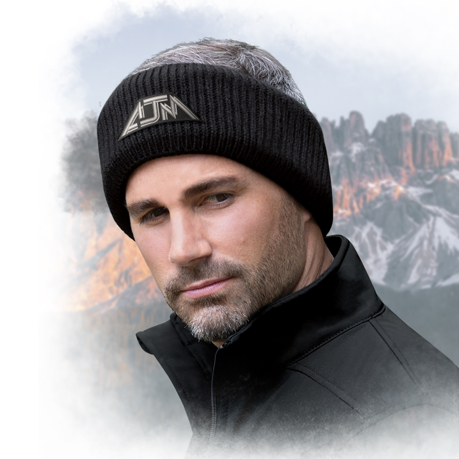 Winter Earband — Rib knit — AJM 9D520M - Image 4