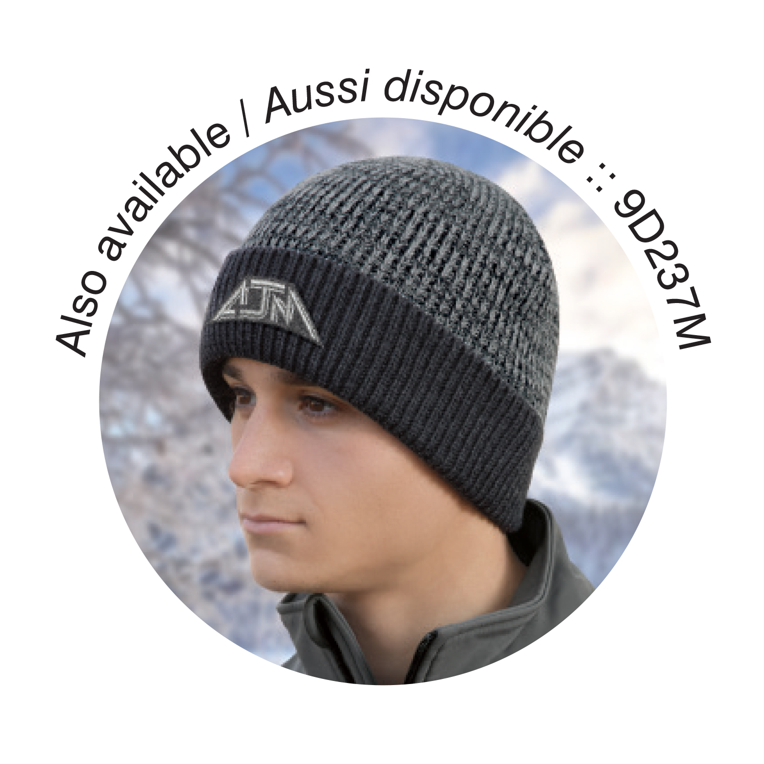 Winter Earband — Rib knit — AJM 9D520M - Image 5