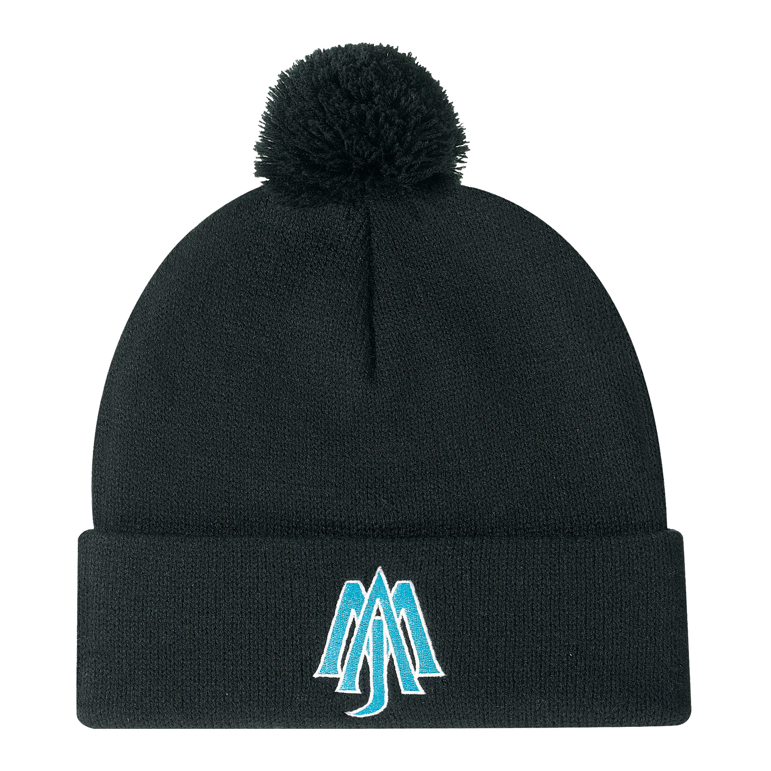 Cuff Toque (Pom Pom 6cm) — Jersey knit — AJM 9E060M
