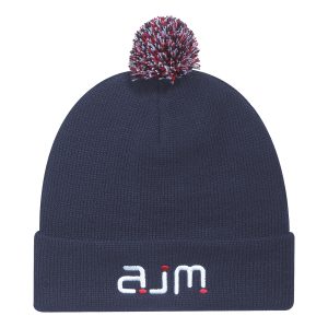 Cuff Toque (Pom Pom 6cm) — Jersey knit — AJM 9E064M