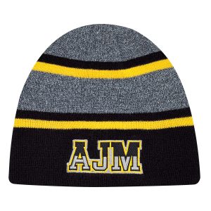 Board Toque — Heather/Stripe rib knit — AJM 9M039M