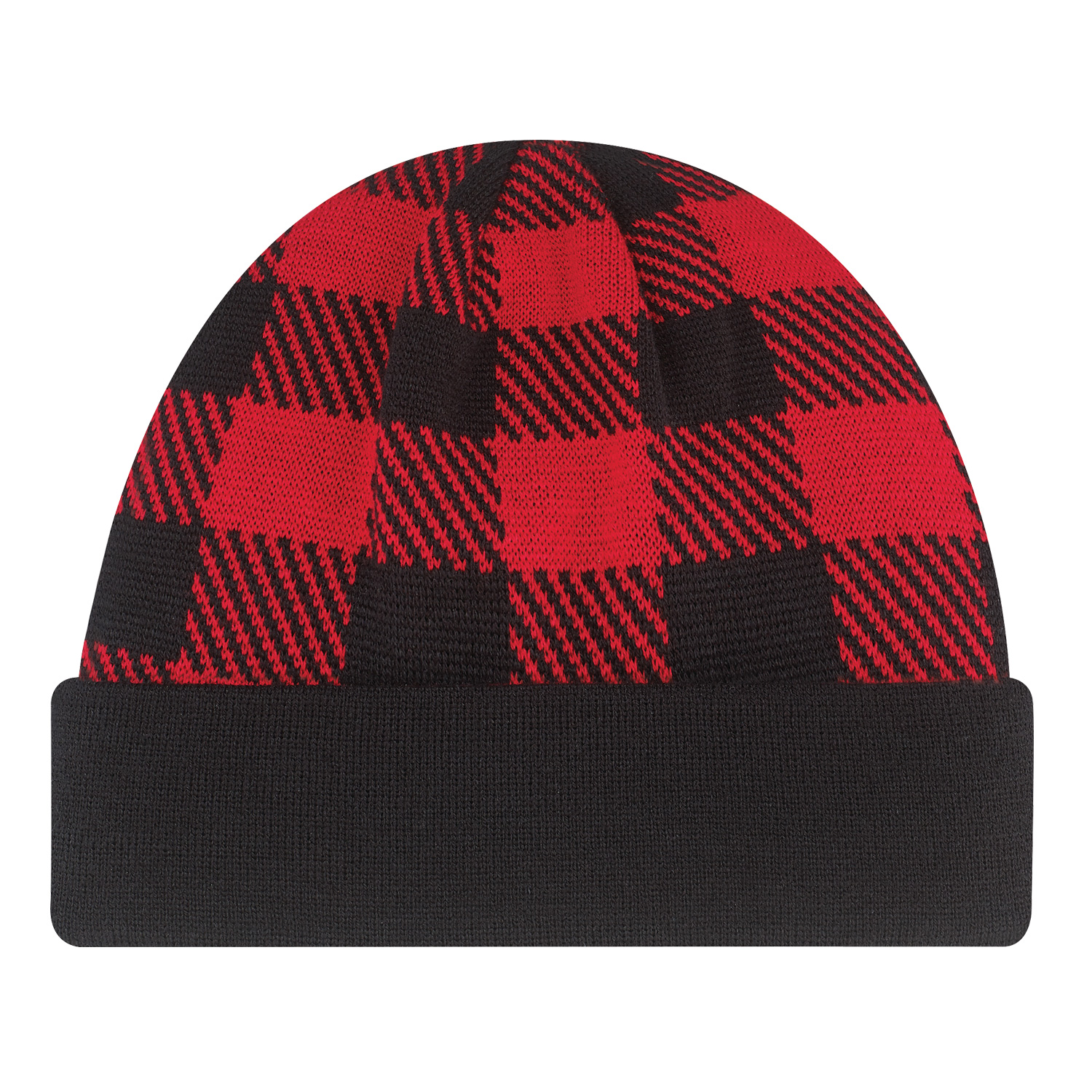 Cuff Toque (Lumberjack) — Jacquard knit — AJM 9N555M - Image 7