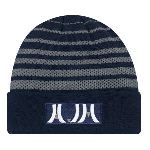 Cuff Toque — Mesh stripe rib knit — AJM 9Q204M