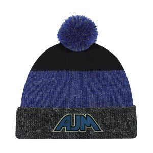 Cuff Toque (Pom Pom 8cm) — Marl rib knit — AJM 9T066M