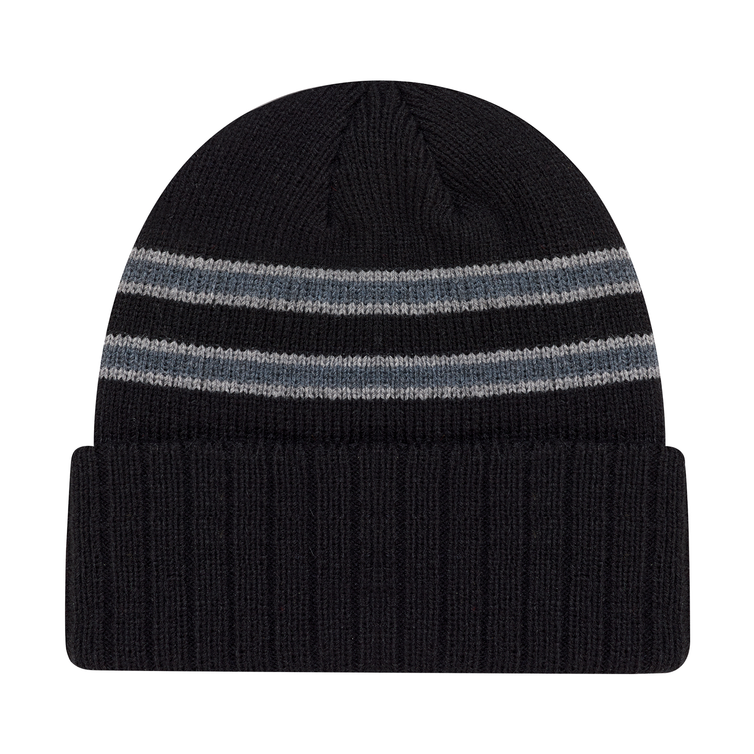 Cuff Toque — Stripe rib knit/Cable rib knit — AJM 9W198M - Image 4