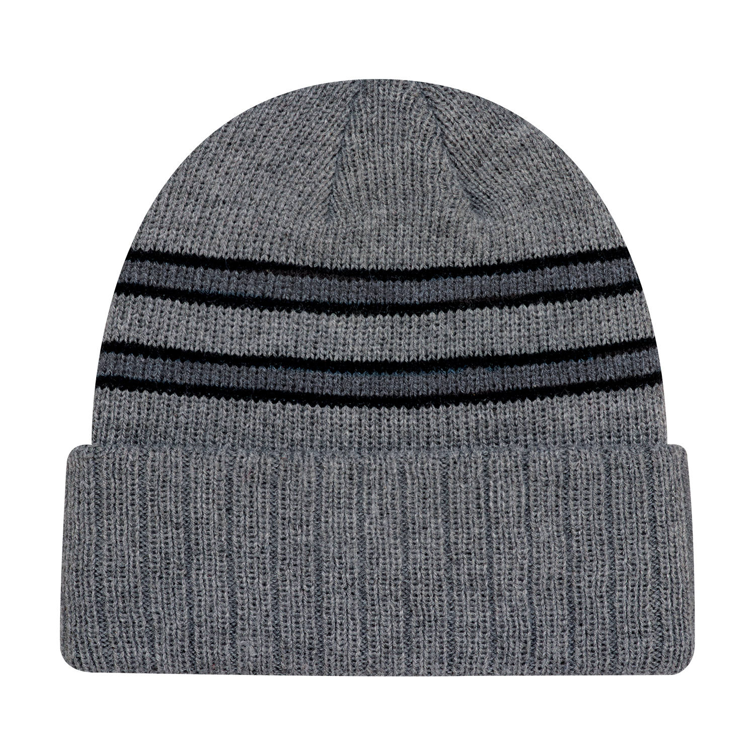 Cuff Toque — Stripe rib knit/Cable rib knit — AJM 9W198M - Image 9