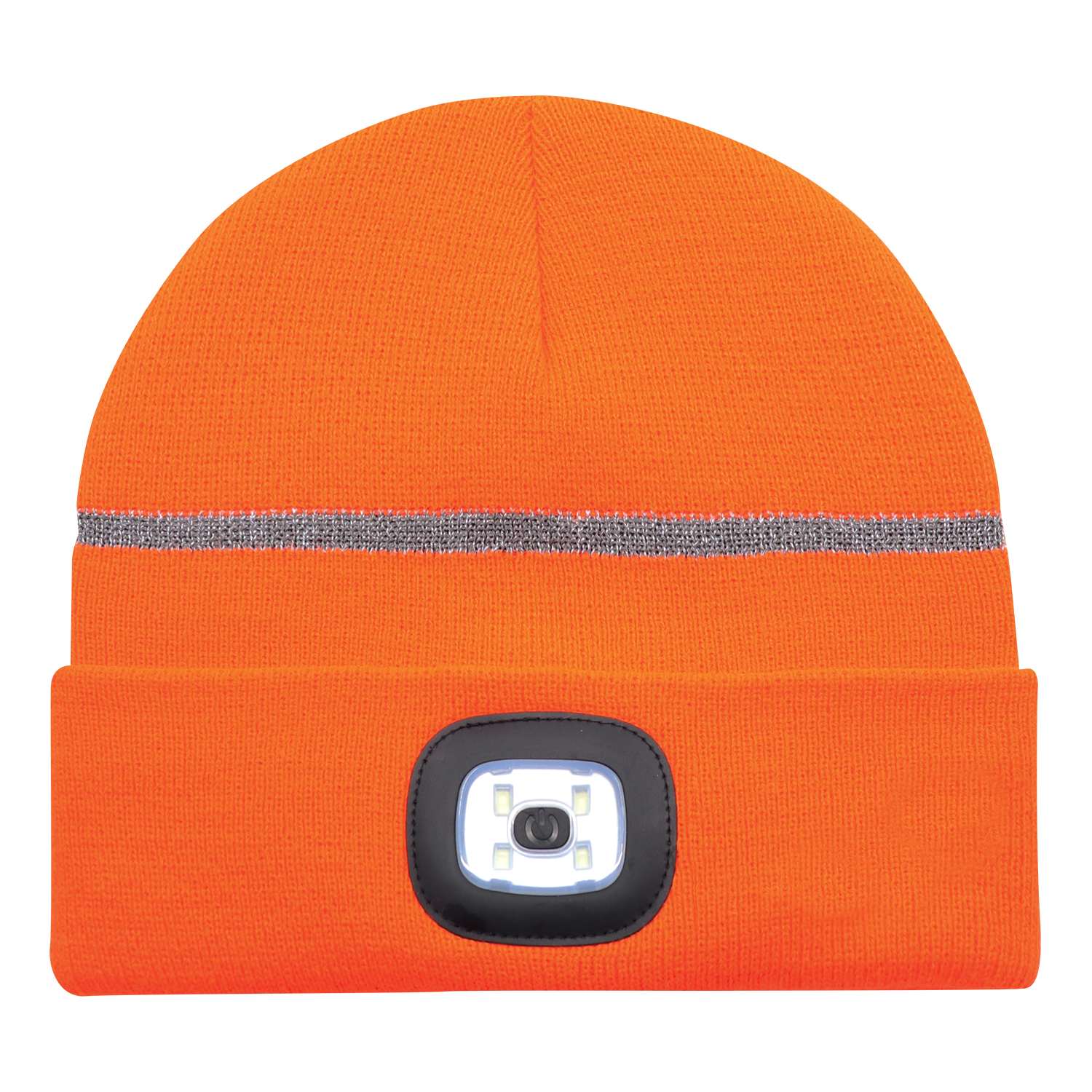 Cuff Toque with LED Light (Reflective, Safety) — Rib knit — AJM 9X190M - Image 8