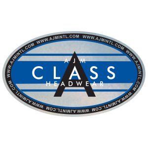 Alternative view of 6 Panel Constructed Contour (A-Class) Cap — AJM AC0001