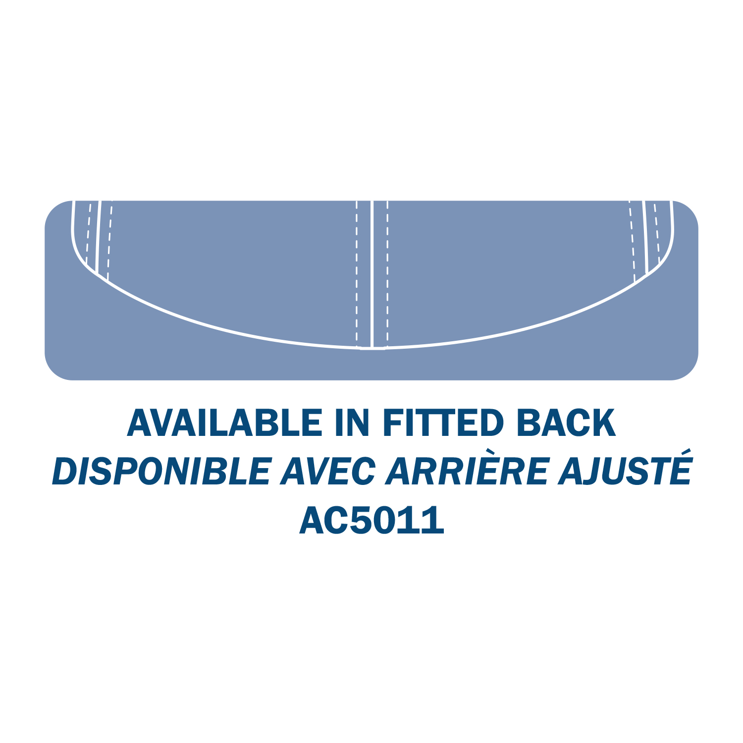 6 Panel Constructed Contour (A-Class) Cap — AJM AC0006 - Image 9
