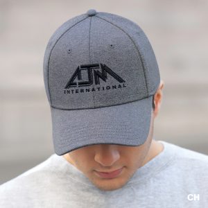 Alternative view of 6 Panel Constructed Contour (A-Class) Cap — AJM AC0008