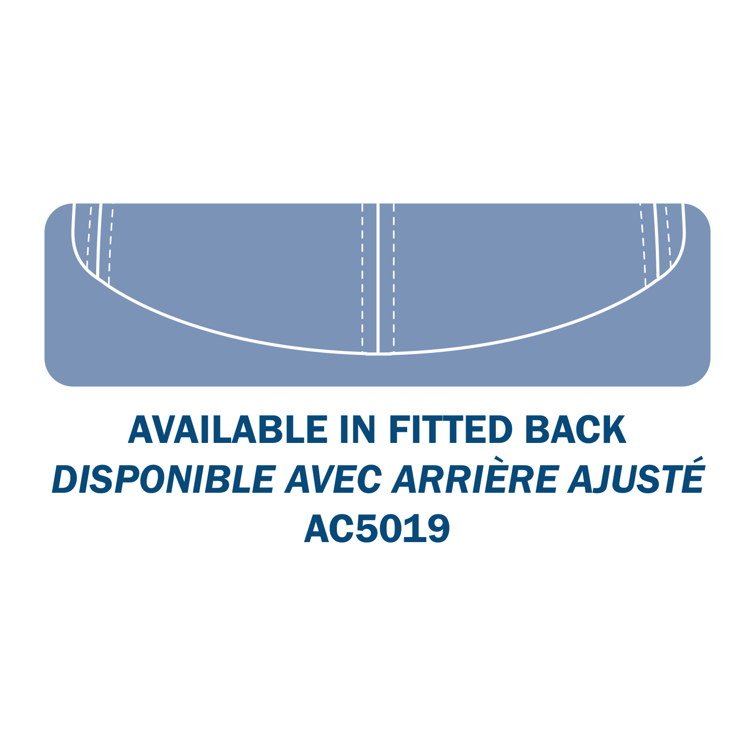 6 Panel Constructed Contour (A-Class) Cap — AJM AC0009 - Image 9