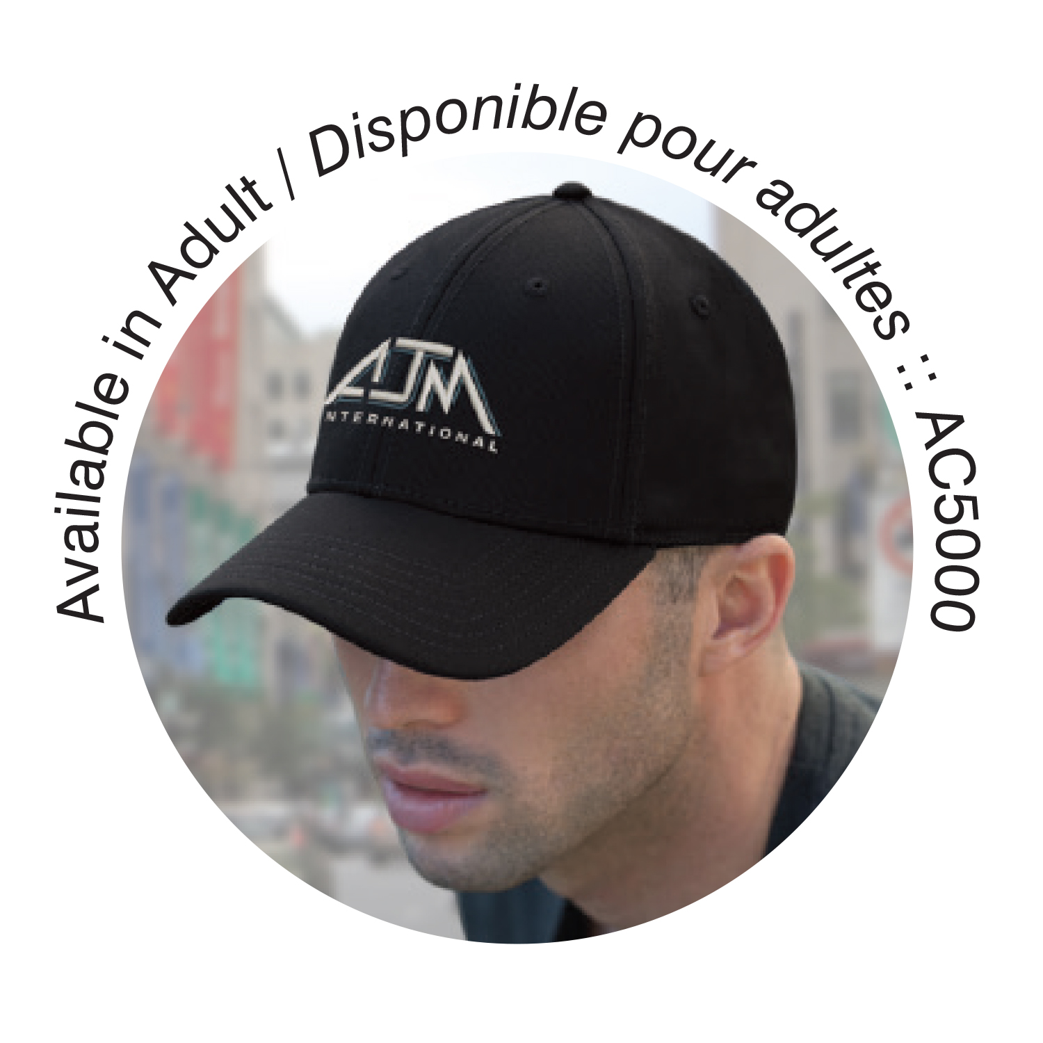 6 Panel Constructed Contour (A-Class, A-Flex, Youth) Cap — AJM AC5000Y - Image 5