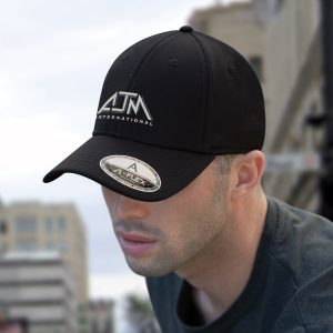 Alternative view of 6 Panel Constructed Contour (A-Class, A-Flex) Cap — AJM AC5000
