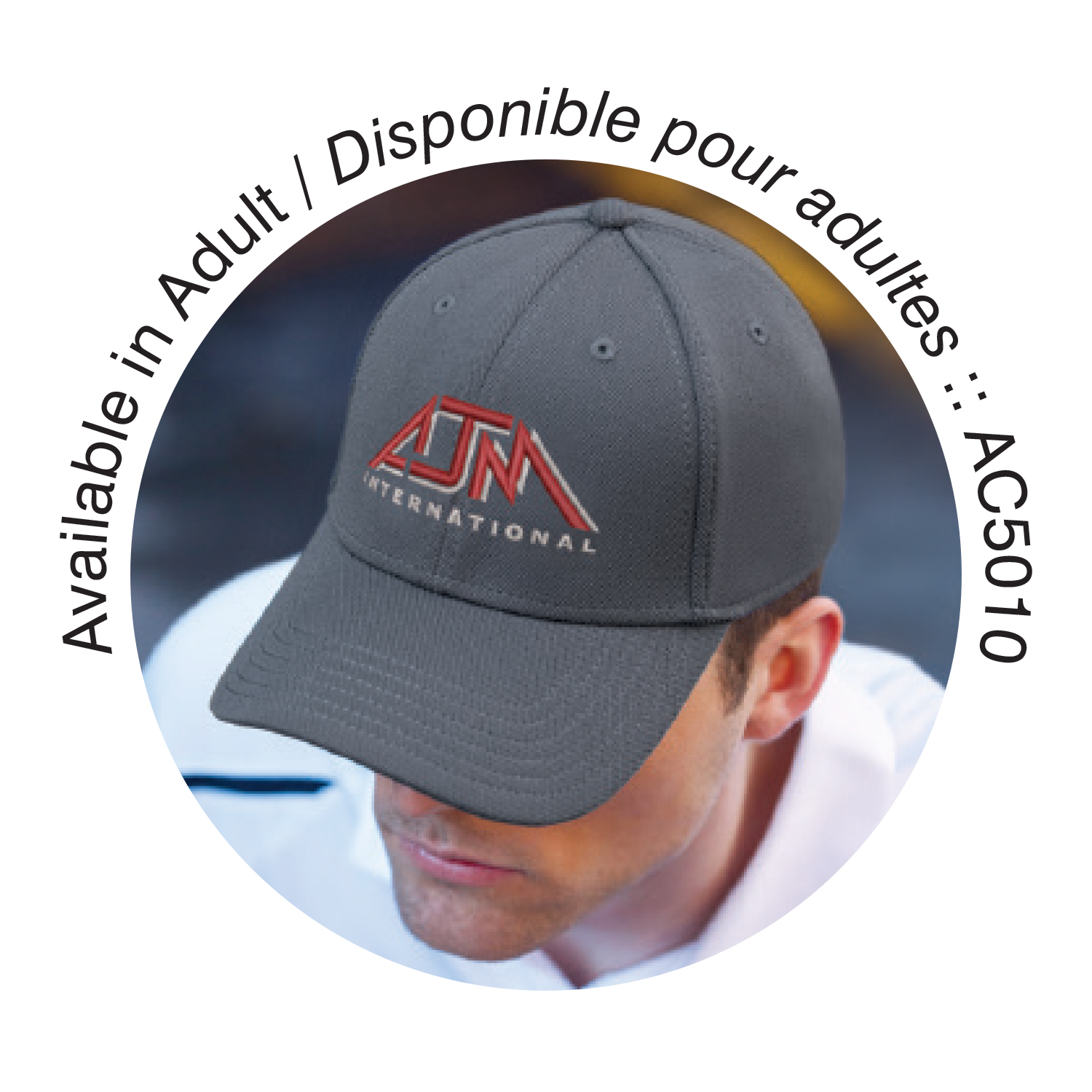 6 Panel Constructed Contour (A-Class, A-Flex, Youth) Cap — AJM AC5010Y - Image 7