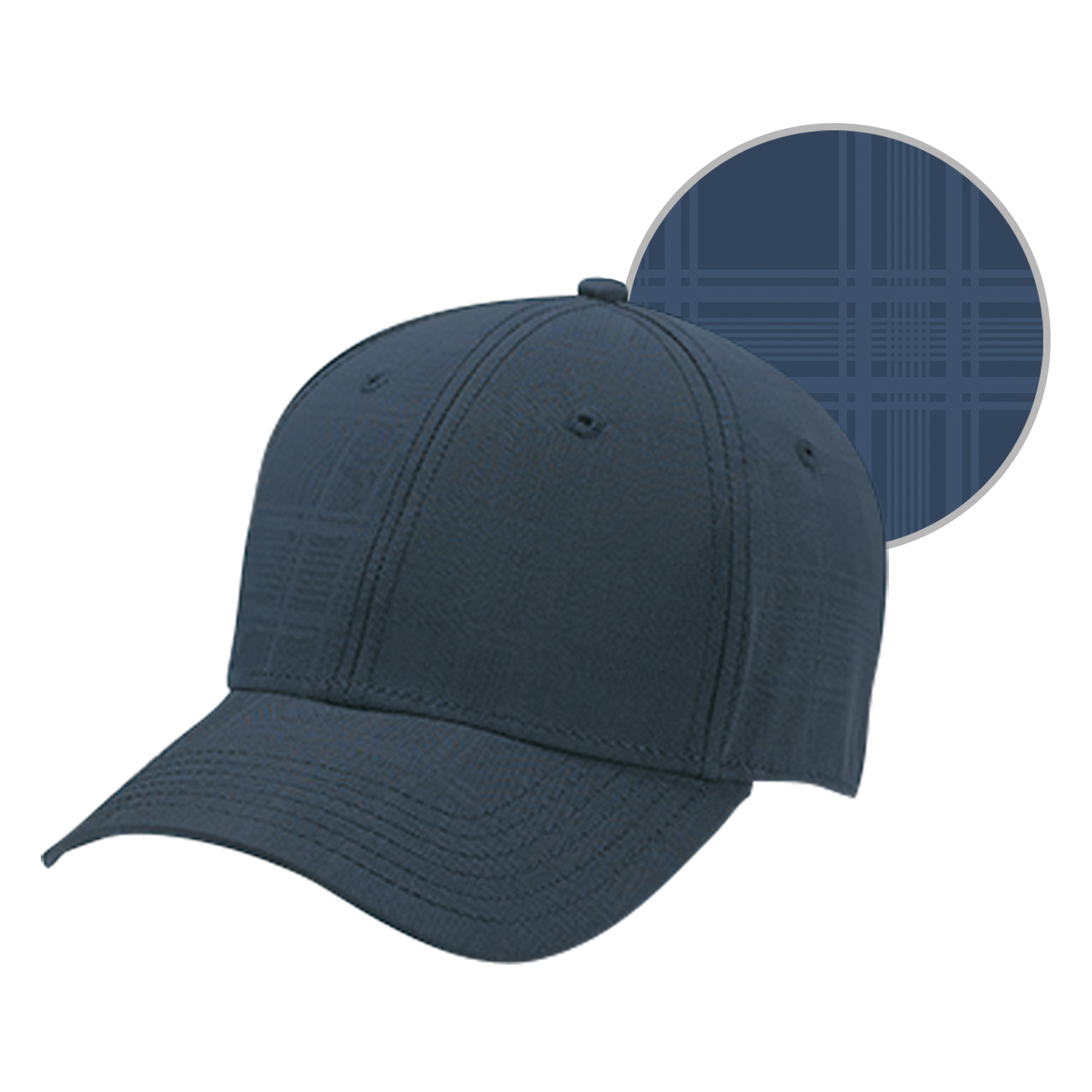 6 Panel Constructed Contour (A-Class, A-Flex) Cap — AJM AC5011 - Image 4