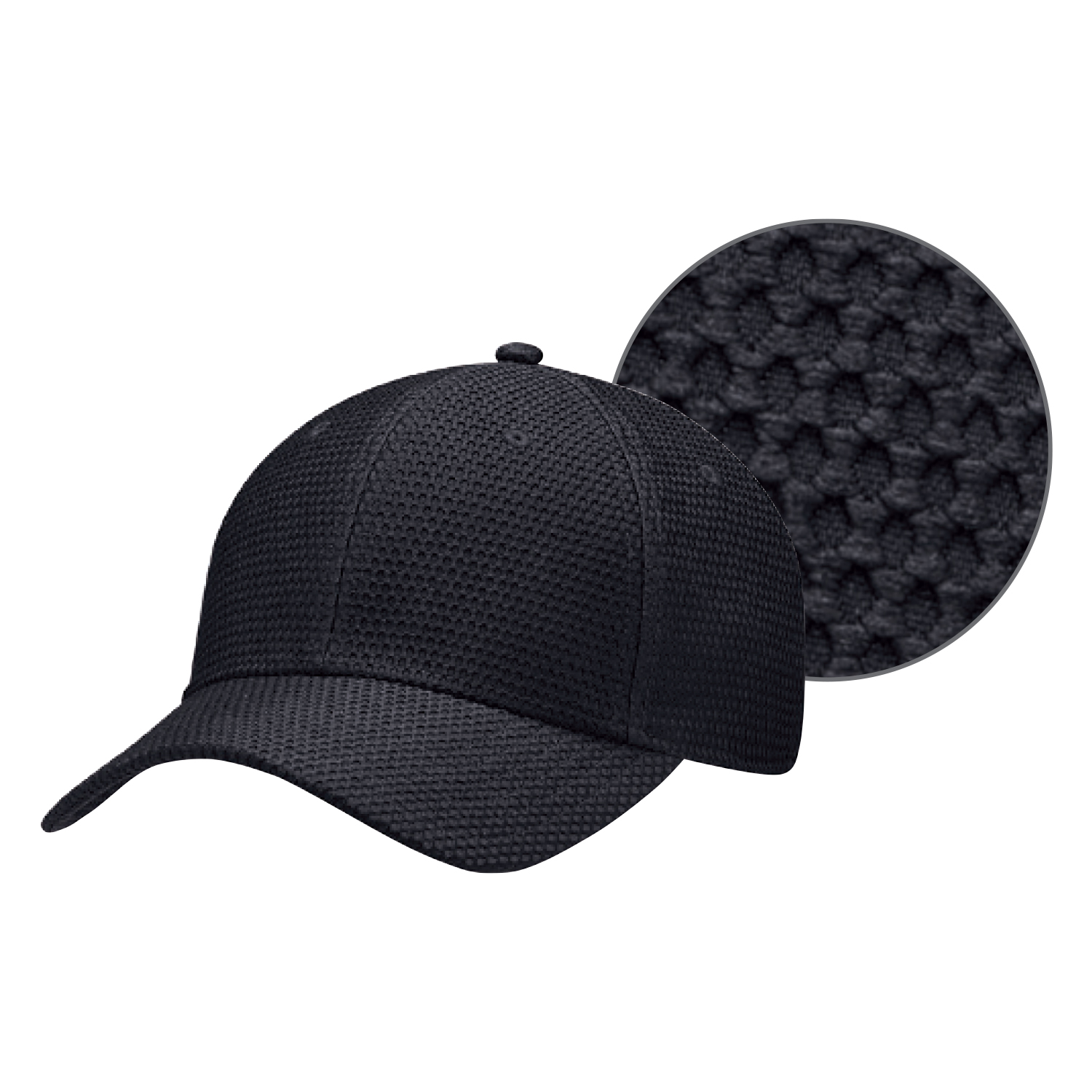 6 Panel Constructed Contour (A-Class, A-Flex, Performance) Cap — AJM AC5017 - Image 3