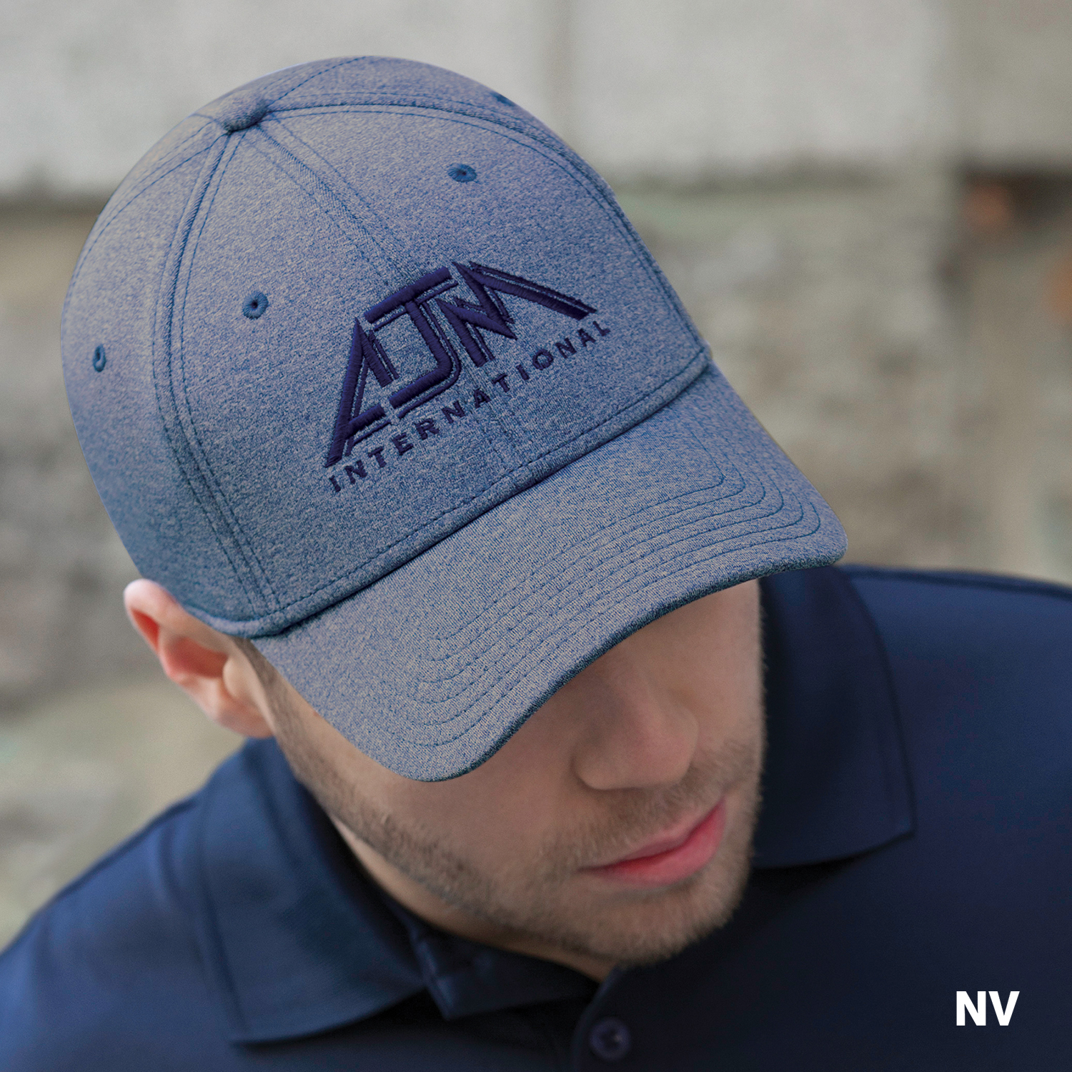 6 Panel Constructed Contour (A-Class, A-Flex) Cap — AJM AC5018 - Image 3