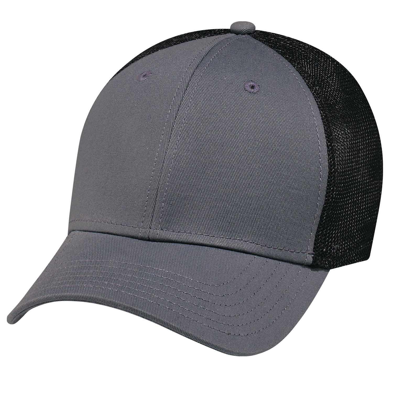 6 Panel Constructed Contour (Mesh Back, A-Class, A-Flex) Cap — AJM AC5025 - Image 7