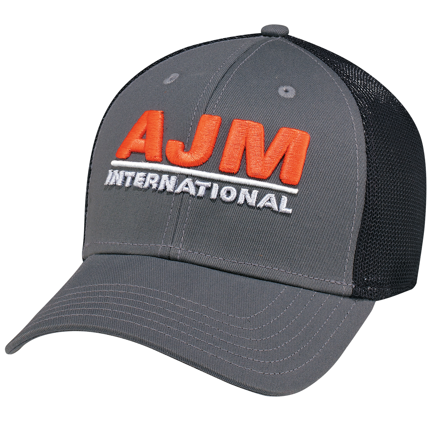 6 Panel Constructed Contour (Mesh Back, A-Class, A-Flex) Cap — AJM AC5025