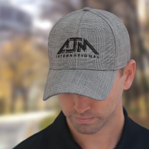 Alternative view of 6 Panel Constructed Contour (A-Class, A-Flex) Cap — AJM AC5036