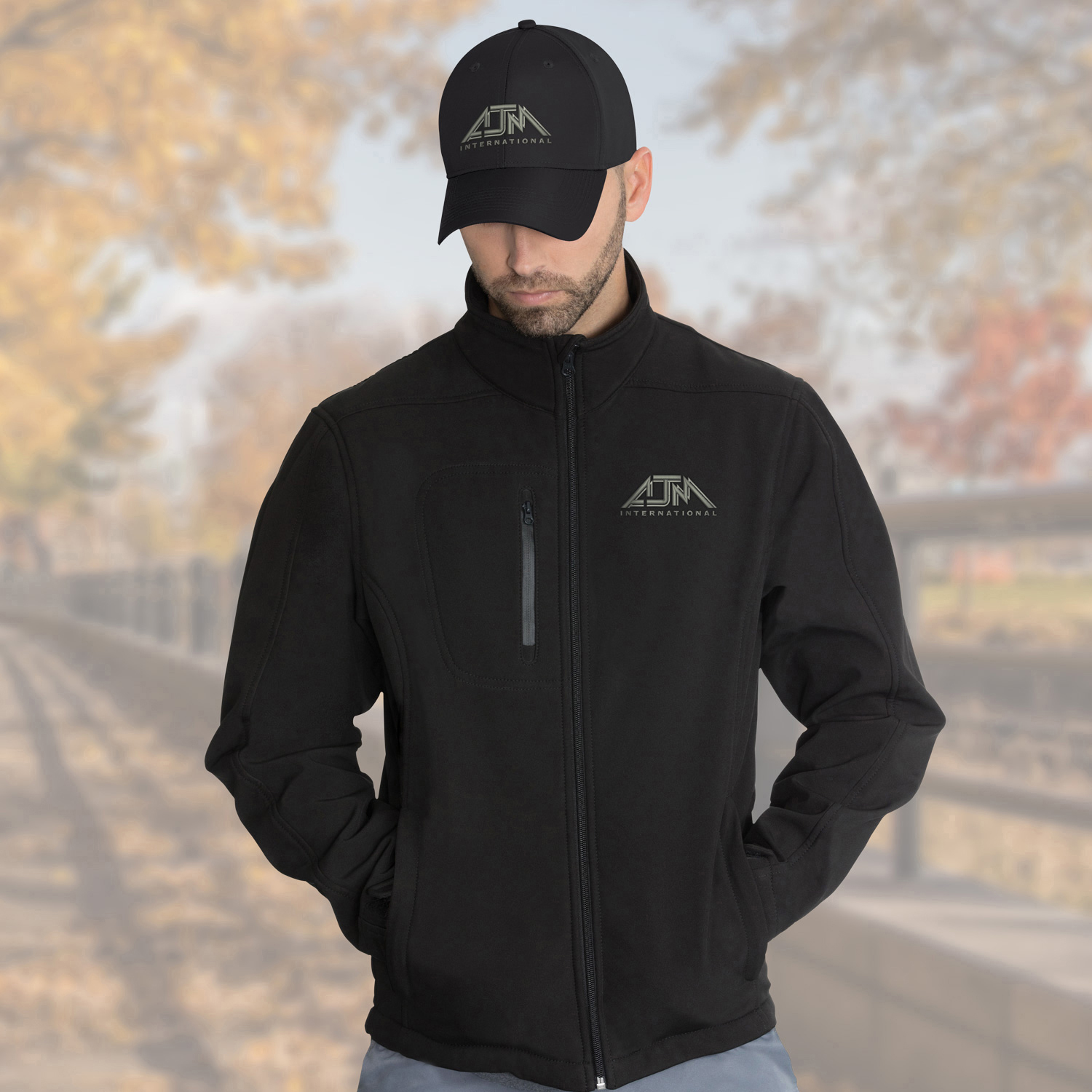 Men's Performance Seasonal Softshell Jacket — AJM JM1200 - Image 3