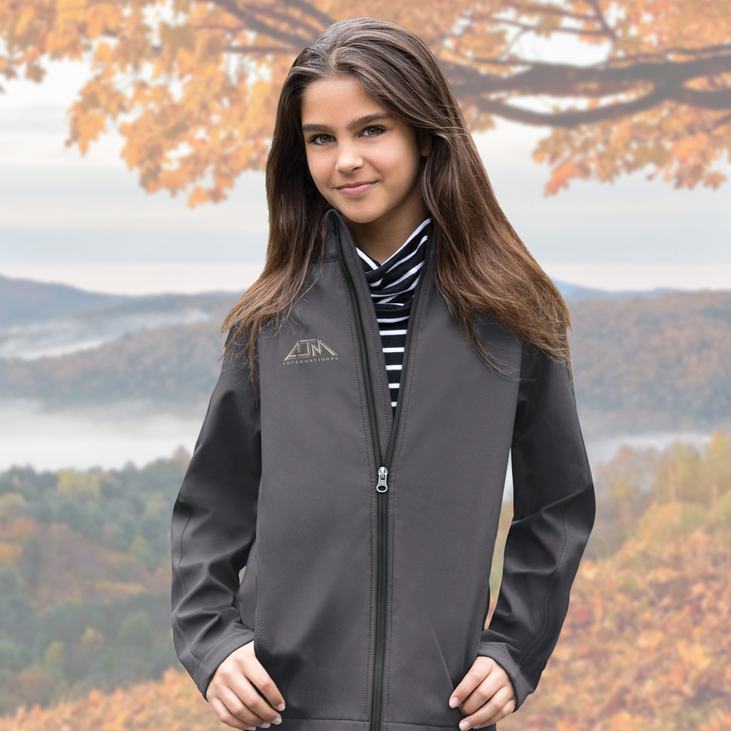 Performance Everyday Softshell Jacket (Youth) — AJM JY3211 - Image 4
