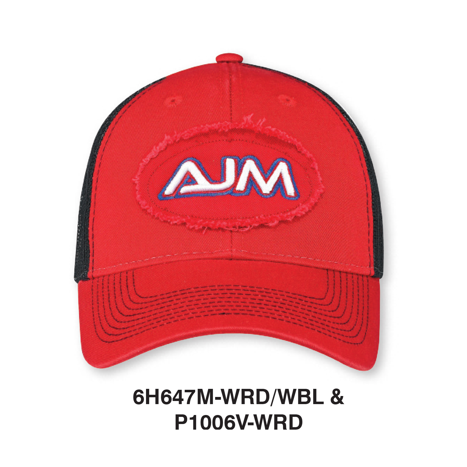 Oval frayed patch — AJM P1006V - Image 5