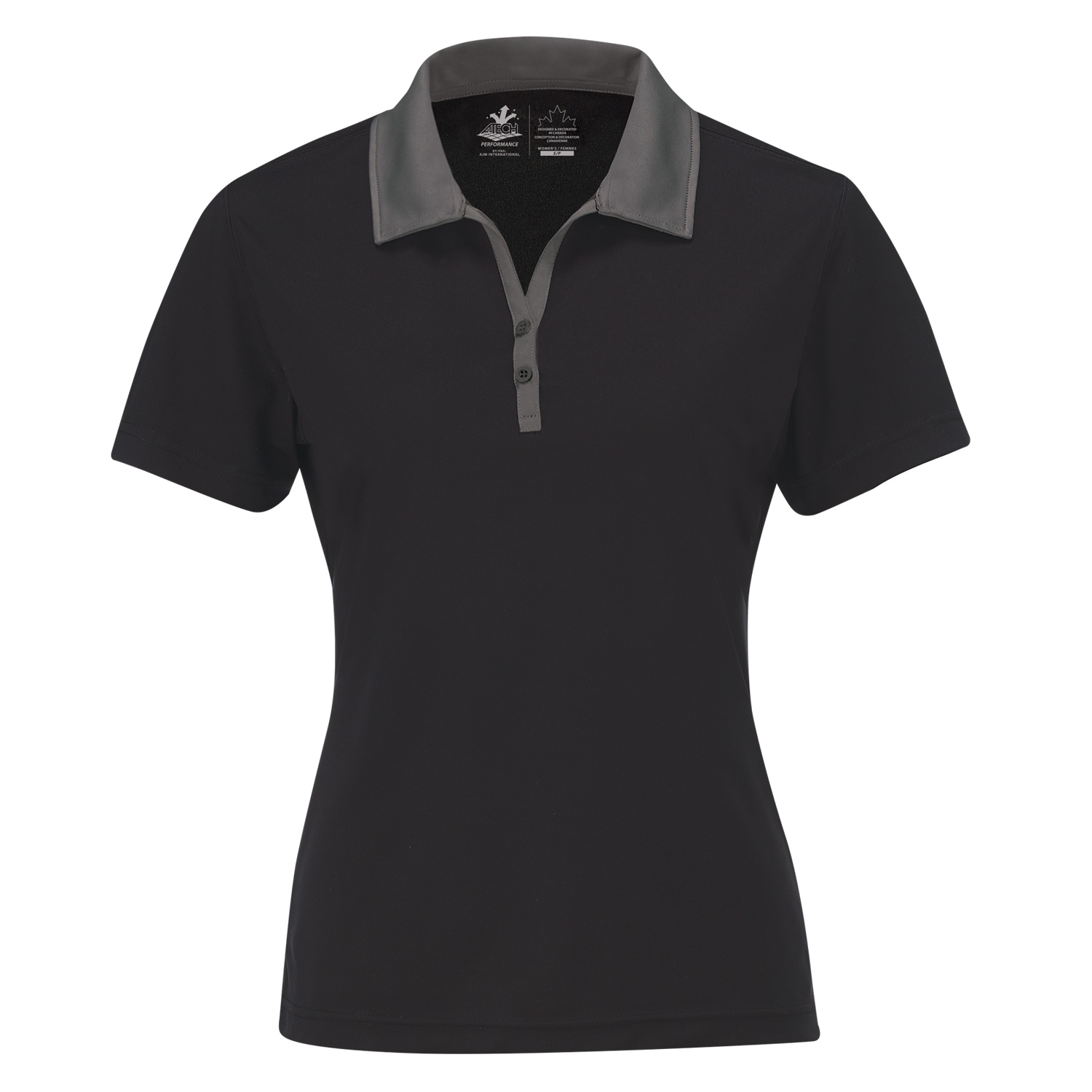Women's Performance Two-Tone Polo — AJM PF2015 - Image 11