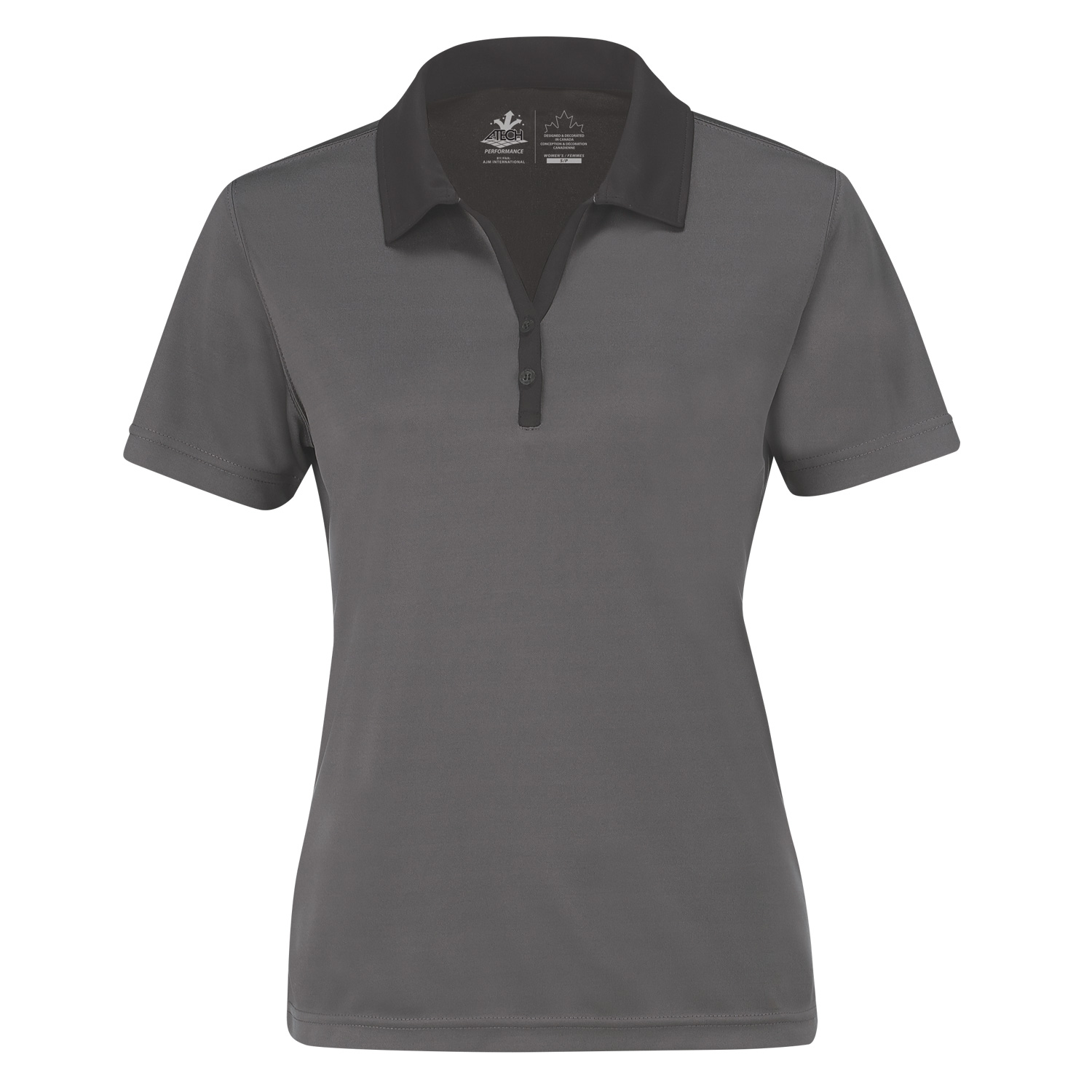 Women's Performance Two-Tone Polo — AJM PF2015 - Image 13