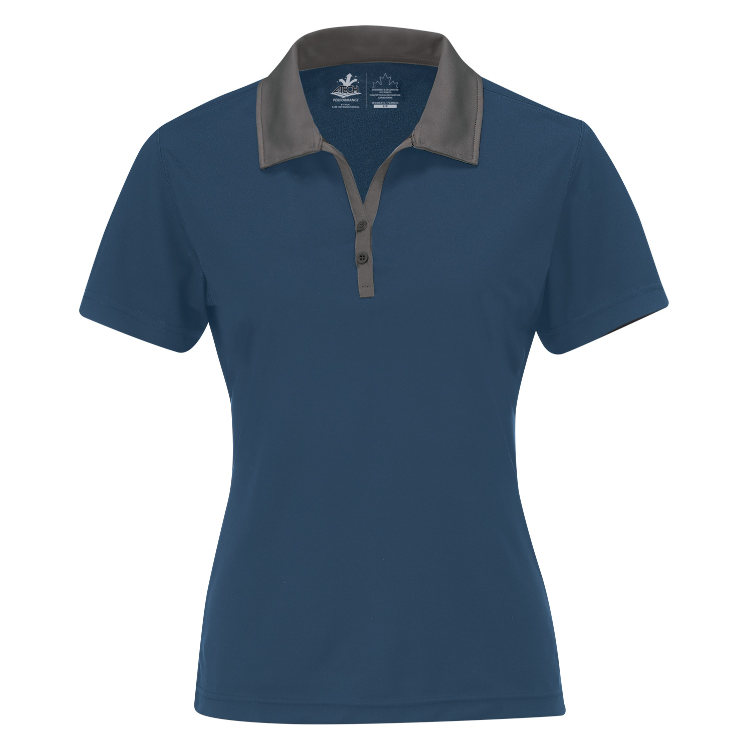 Women's Performance Two-Tone Polo — AJM PF2015 - Image 14