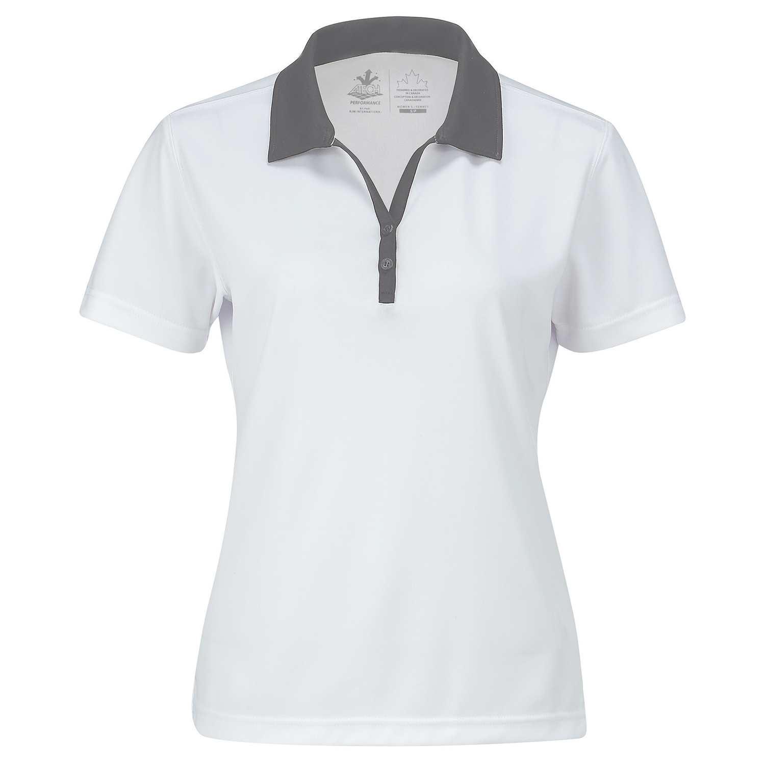 Women's Performance Two-Tone Polo — AJM PF2015 - Image 15