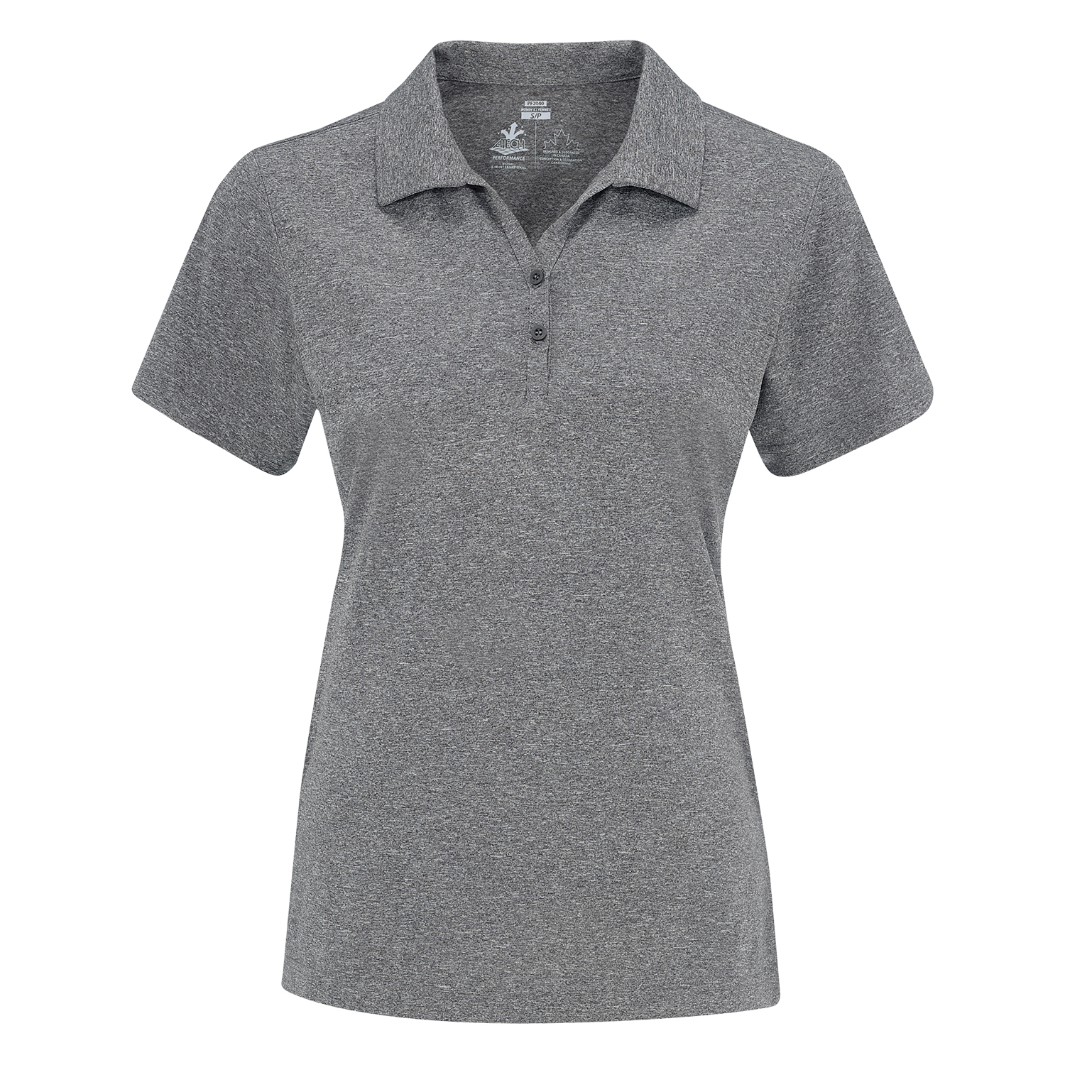 Women's Performance Heather Polo — AJM PF2040 - Image 8