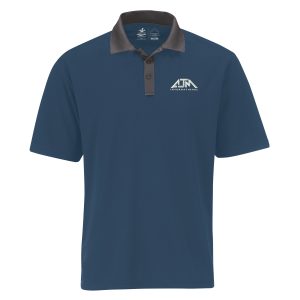 Men's Performance Two-Tone Polo — AJM PM1015