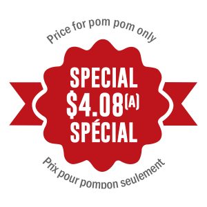 Alternative view of Pom Pom (8cm) — AJM POMACR8