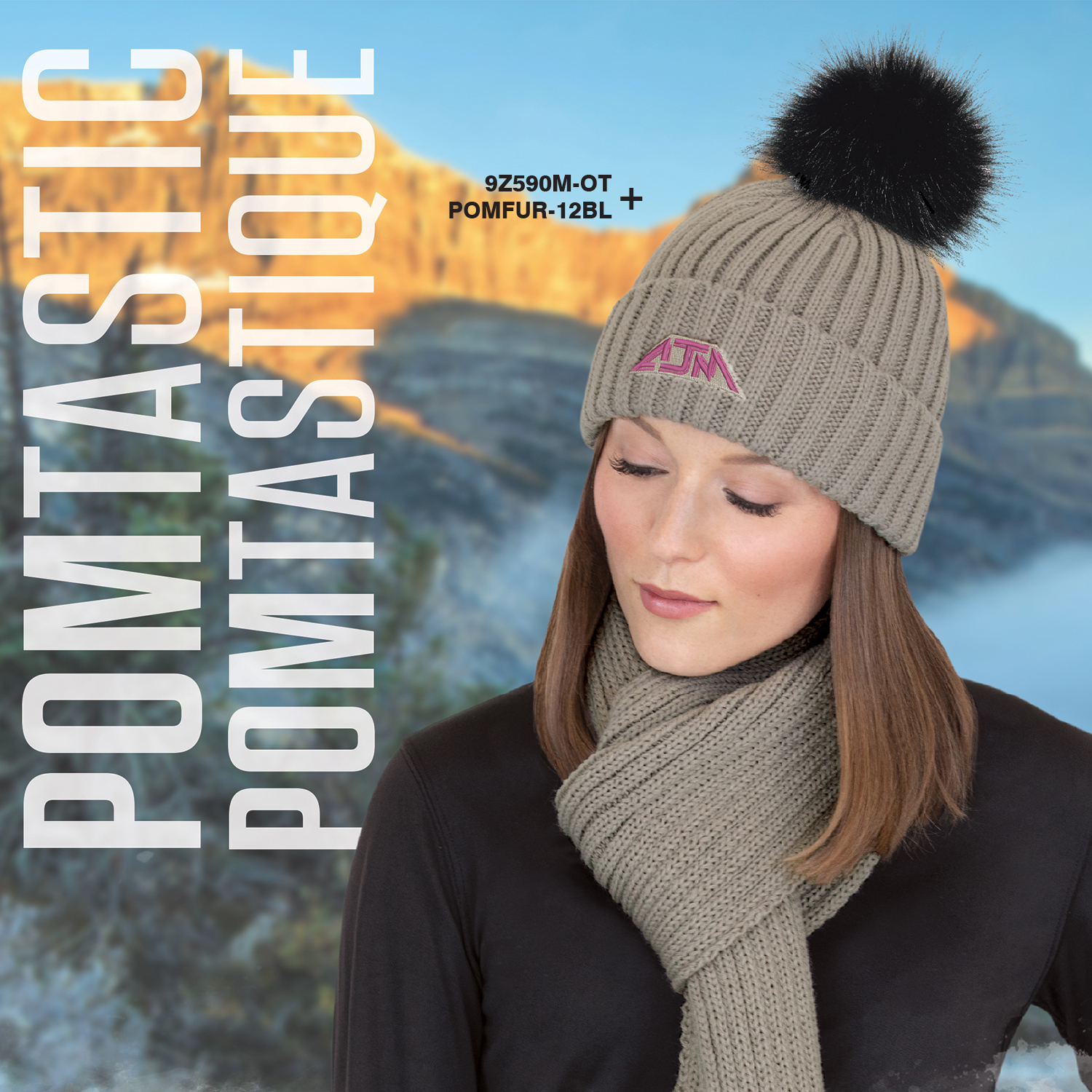 Pom Pom (12cm) — AJM POMFUR12 - Image 3