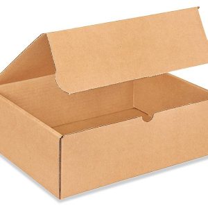 Standard Kraft Literature Mailer — 12 1/8 x 9 1/4 x 4