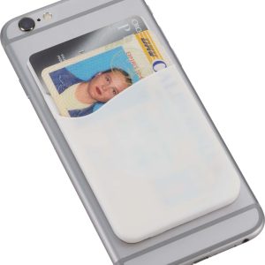 Dual Pocket Slim Silicone Phone Wallet