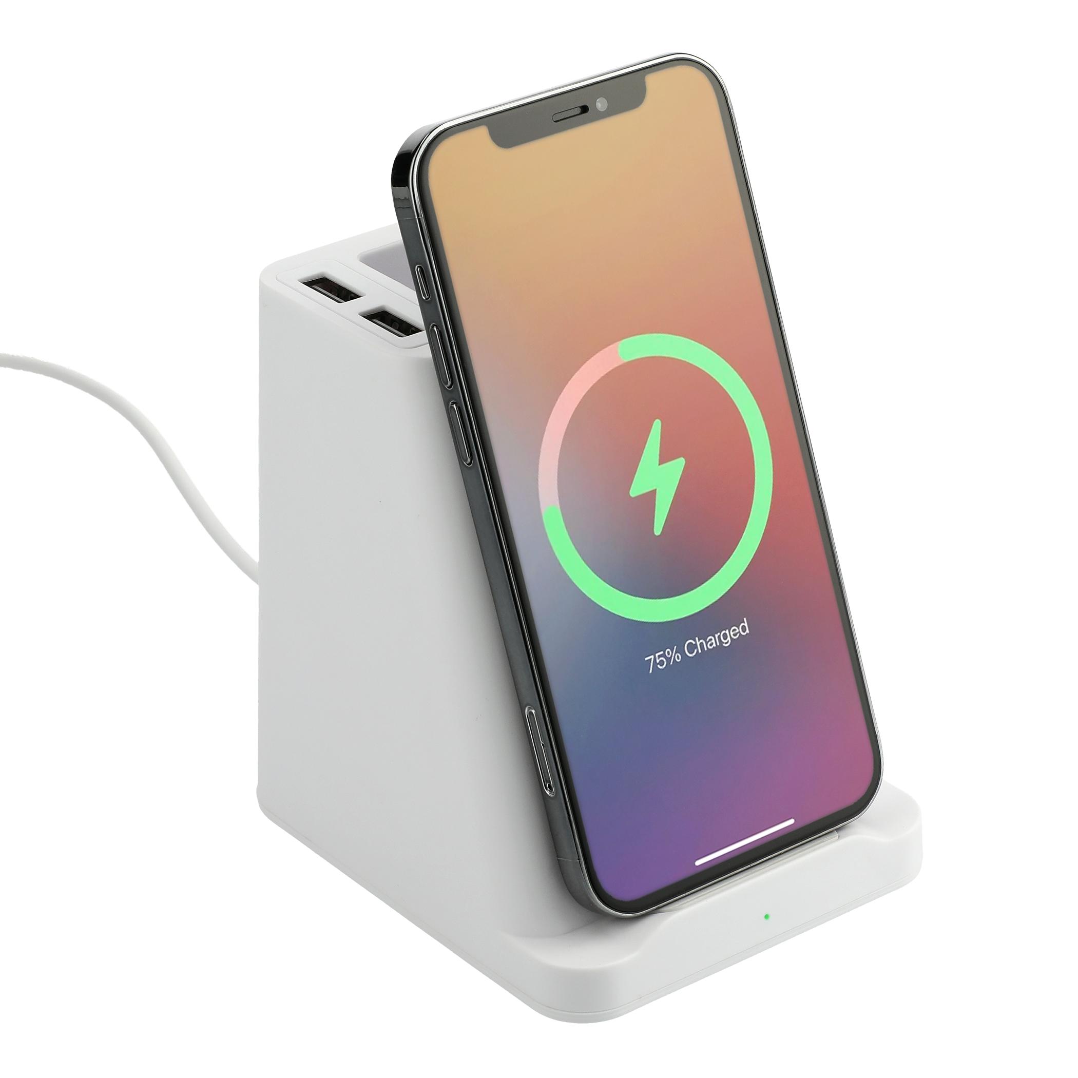 Wireless Charging Pen Holder w/ Dual Outputs - Image 4