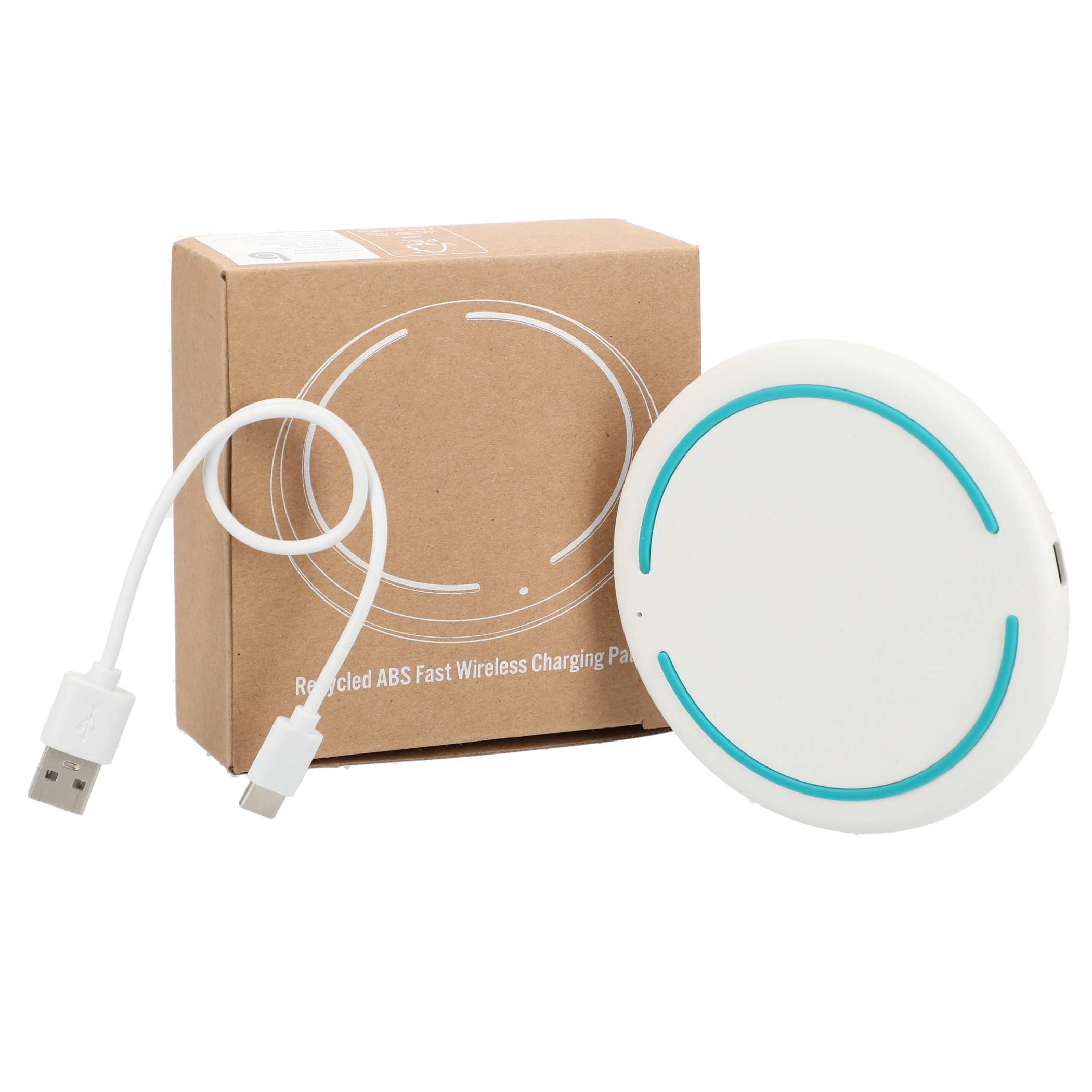 Recycled ABS Fast Wireless Charging Pad - Image 6